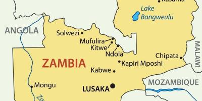 ਨਕਸ਼ਾ ਦੇ kitwe Zambia
